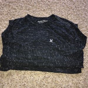 Hurley Long Sleeve Shirt - Size Small - Black